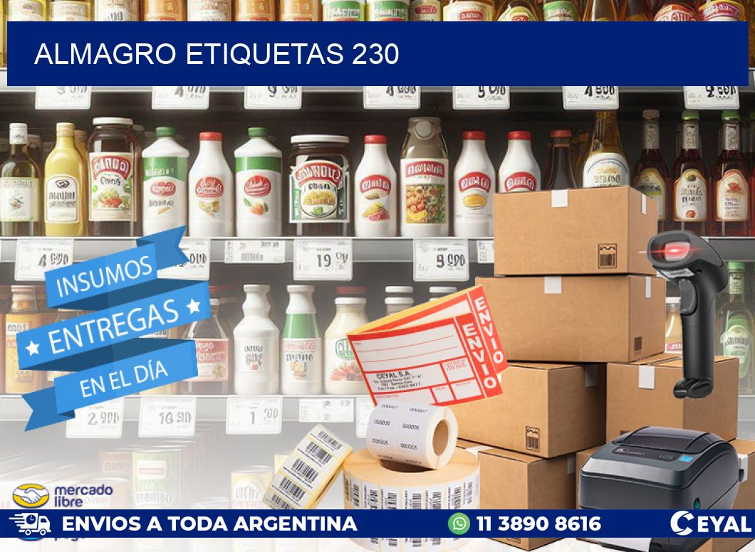 Almagro etiquetas 230