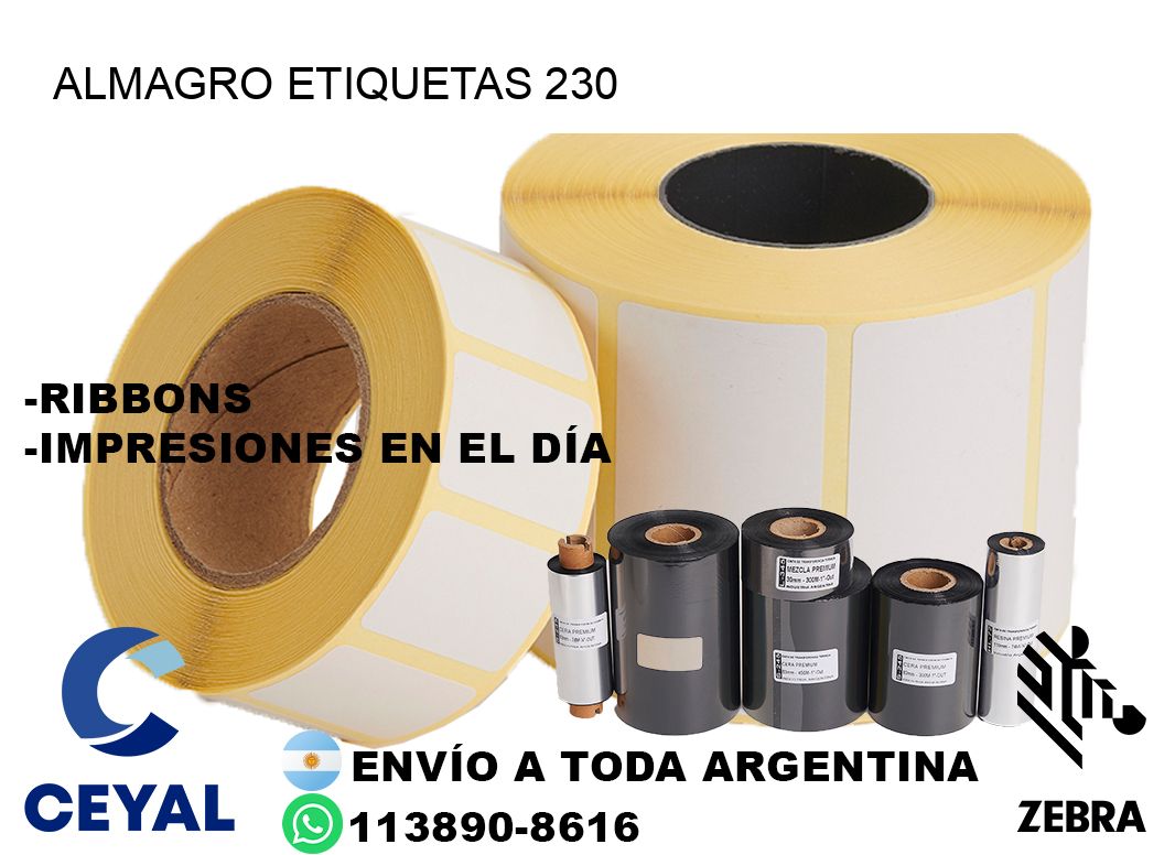 Almagro etiquetas 230