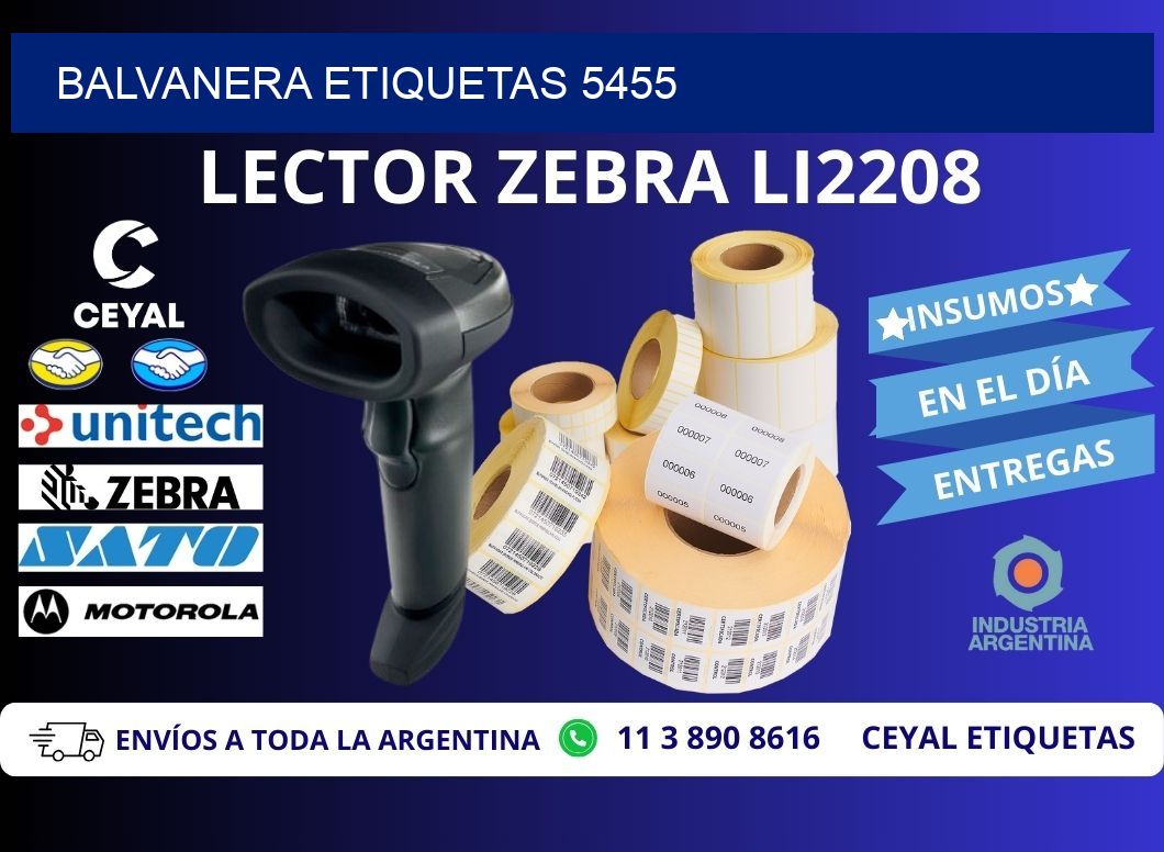 Balvanera etiquetas 5455