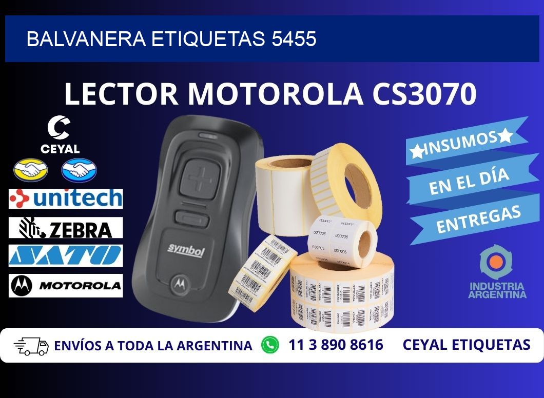 Balvanera etiquetas 5455