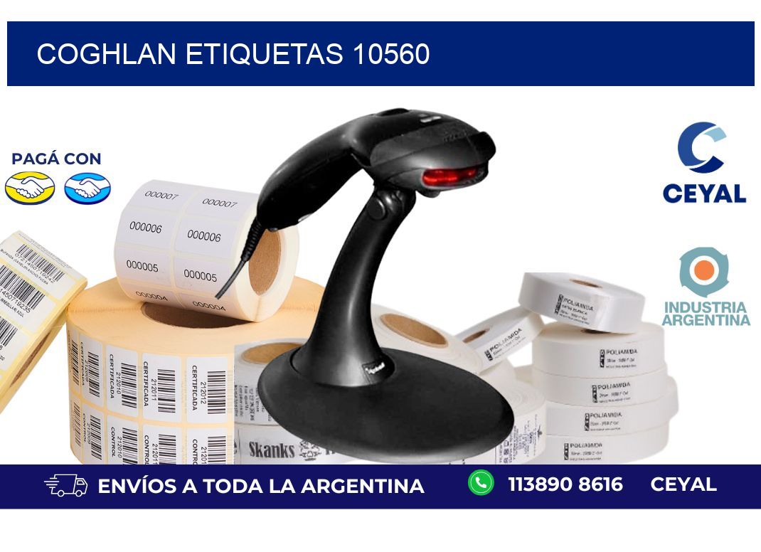 Coghlan etiquetas 10560