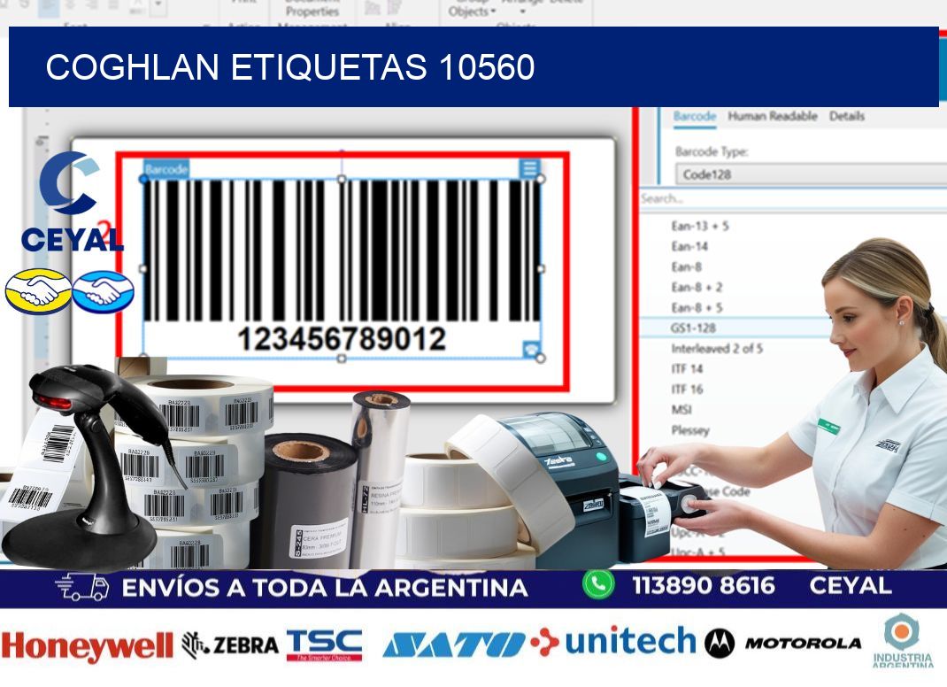 Coghlan etiquetas 10560