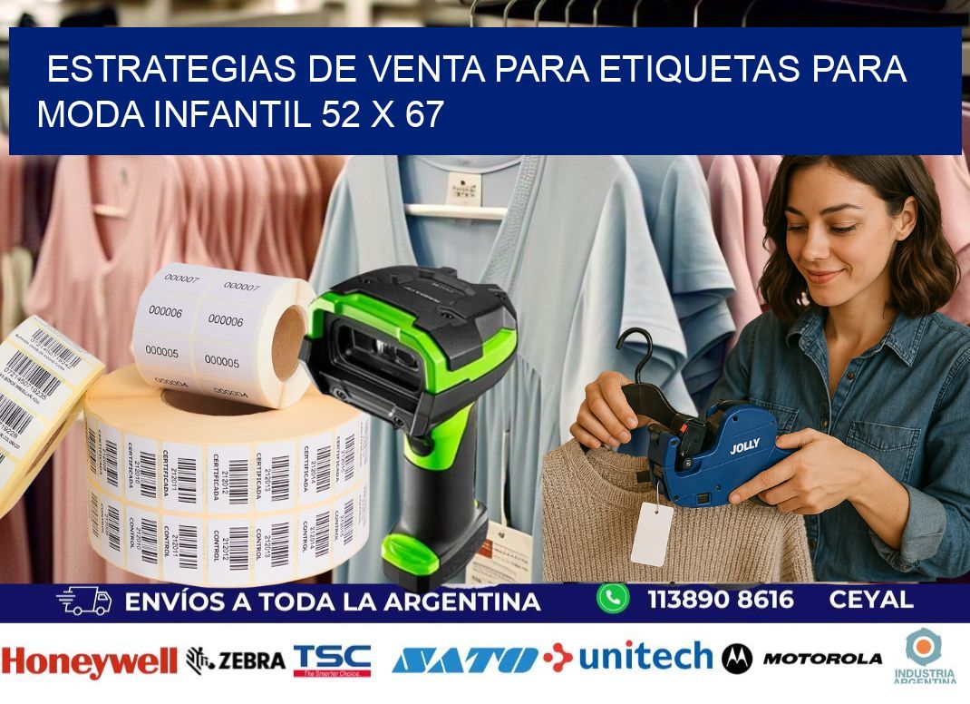 Estrategias de Venta para Etiquetas para Moda Infantil 52 x 67