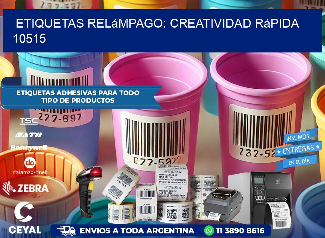 Etiquetas Relámpago: Creatividad Rápida 10515
