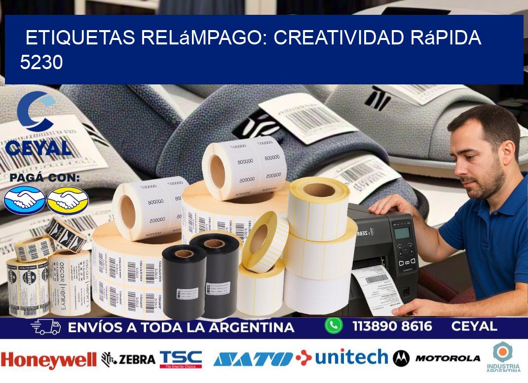 Etiquetas Relámpago: Creatividad Rápida 5230