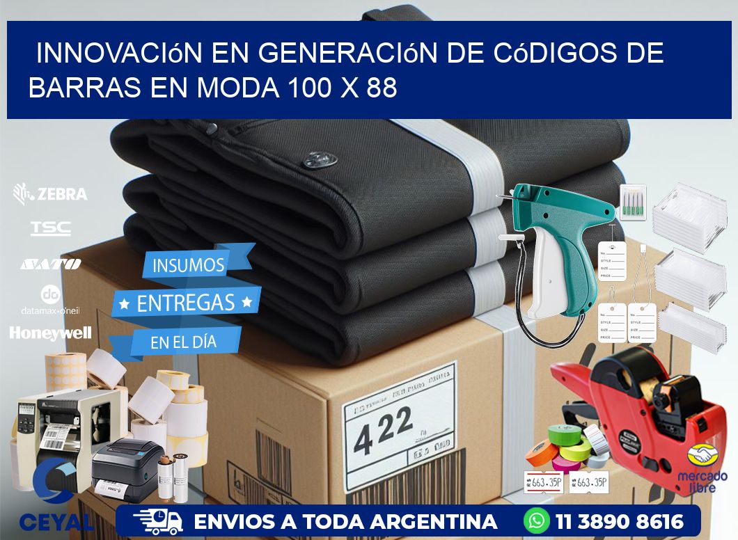 Innovación en Generación de Códigos de Barras en Moda 100 x 88