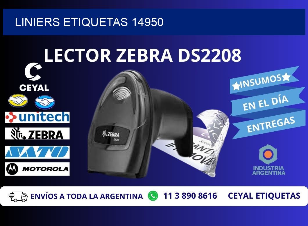 Liniers etiquetas 14950