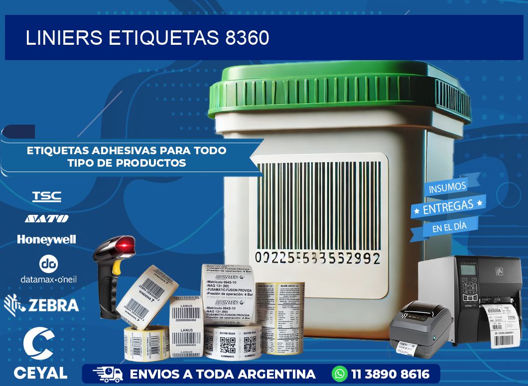 Liniers etiquetas 8360