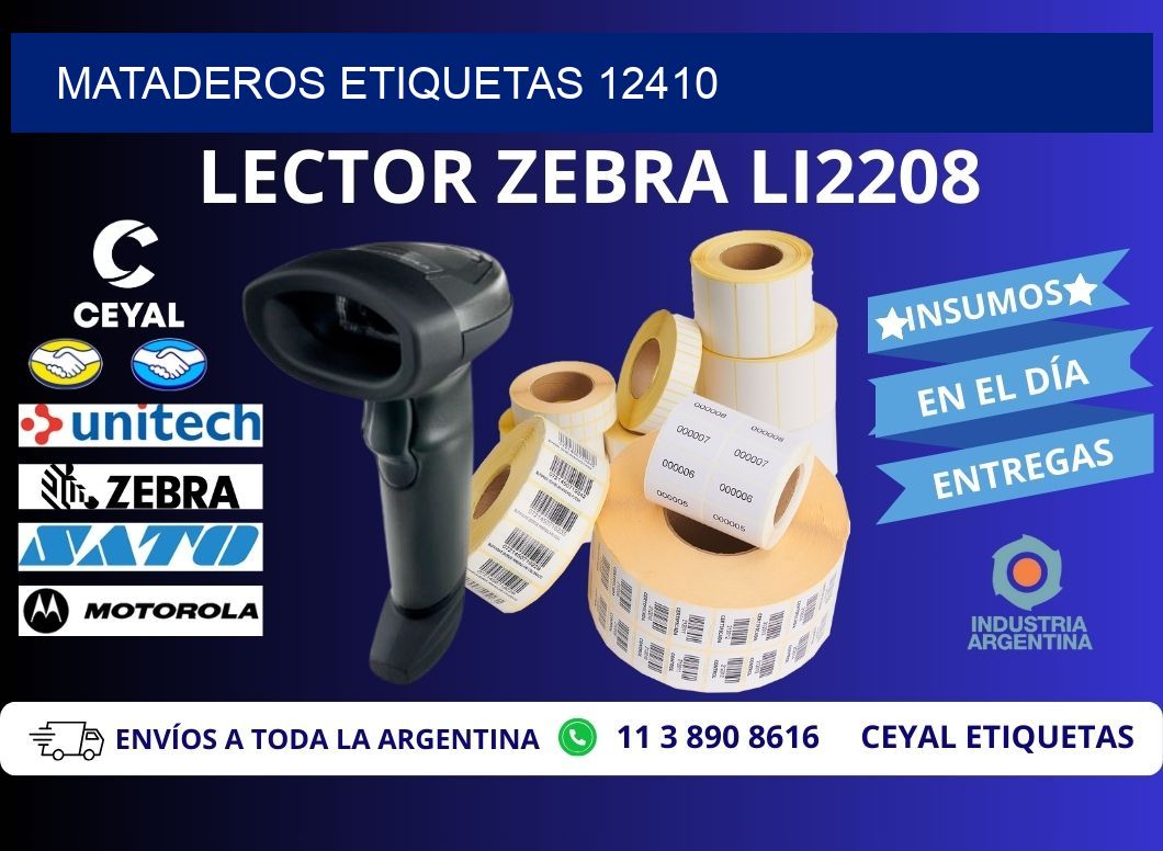 Mataderos etiquetas 12410