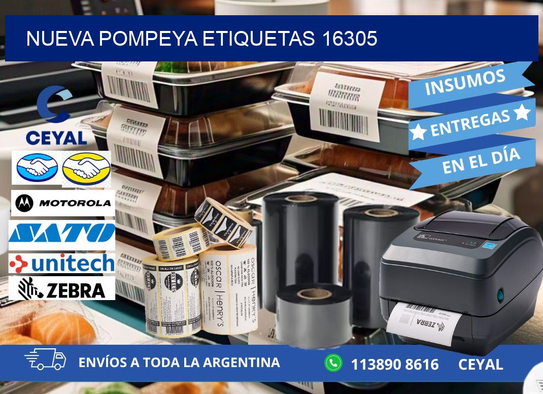 Nueva Pompeya etiquetas 16305