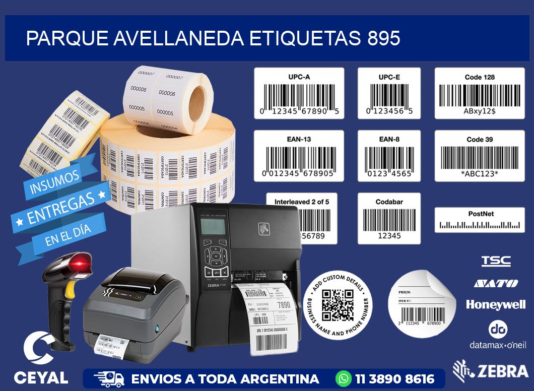 Parque Avellaneda etiquetas 895