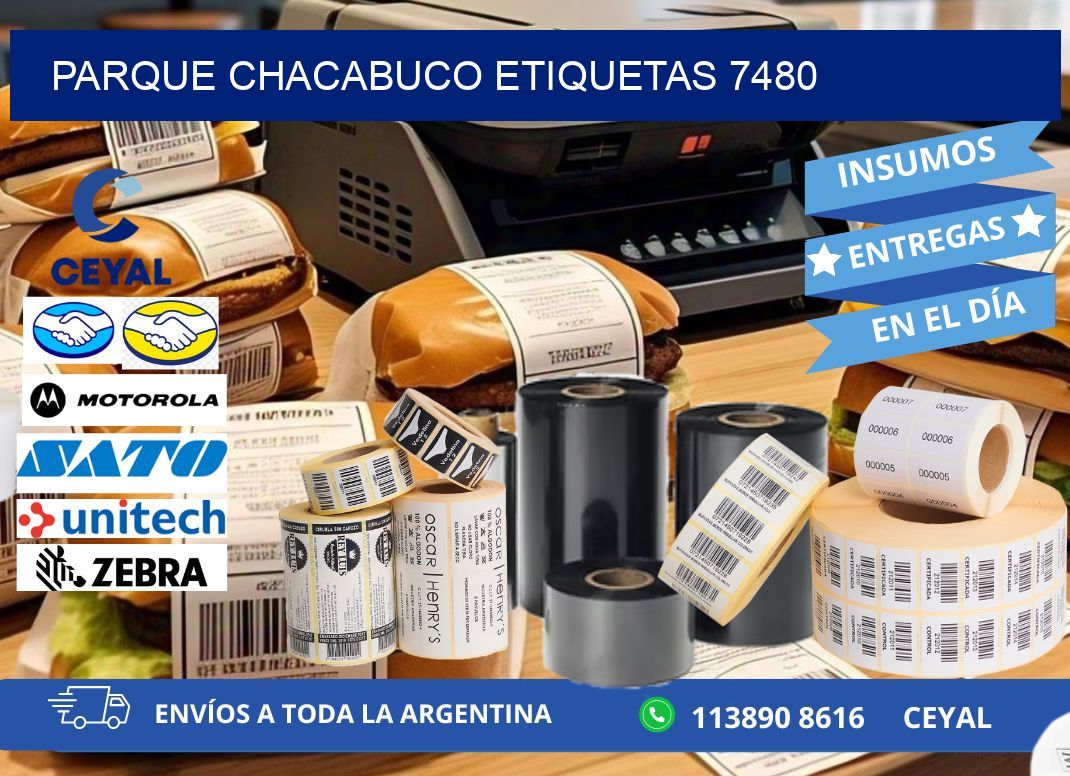 Parque Chacabuco etiquetas 7480