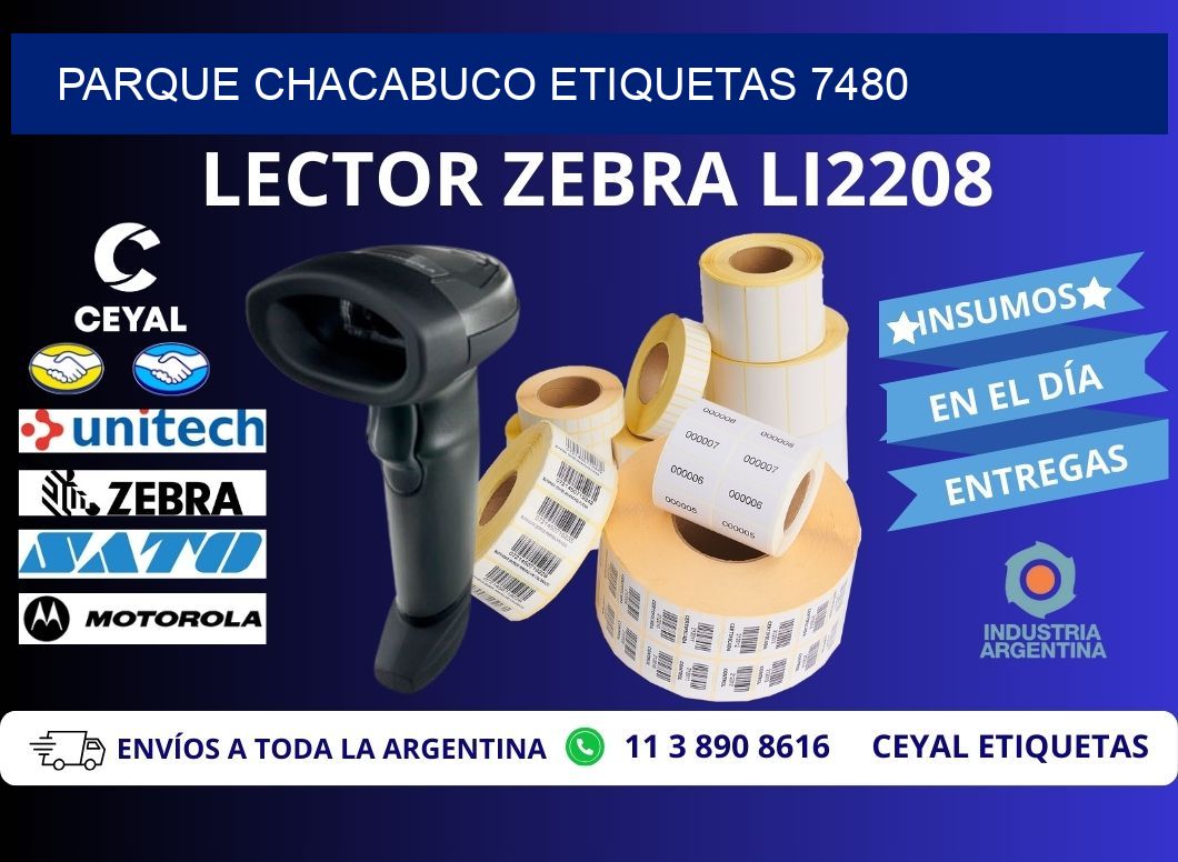 Parque Chacabuco etiquetas 7480