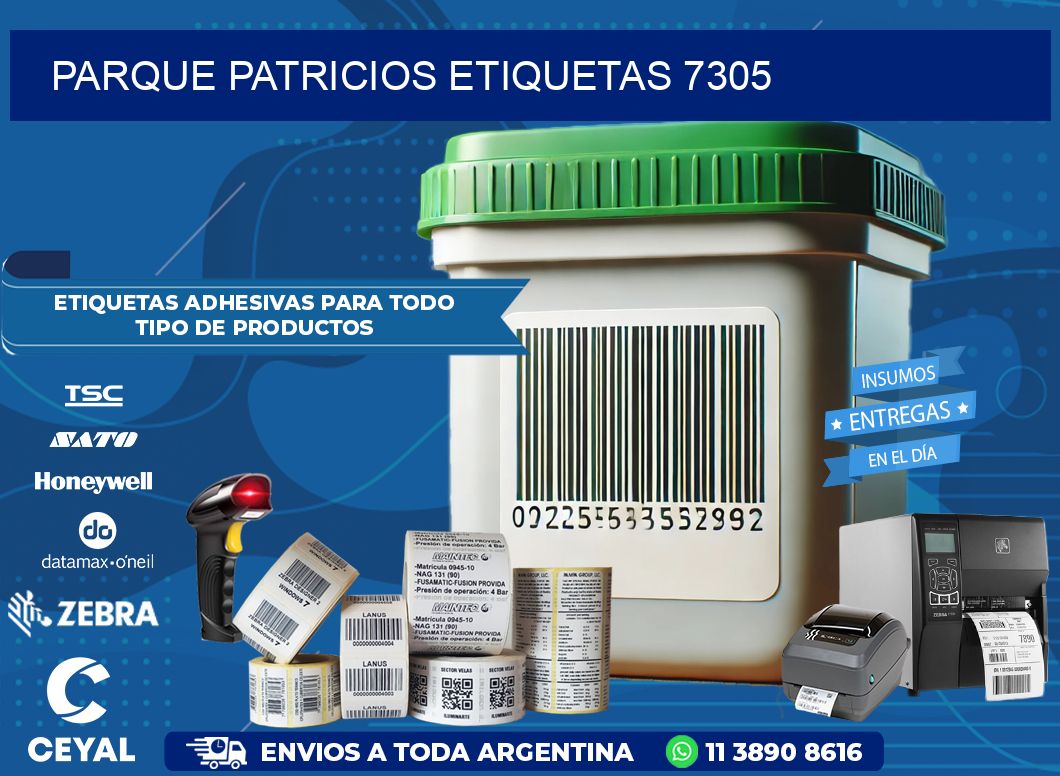Parque Patricios etiquetas 7305