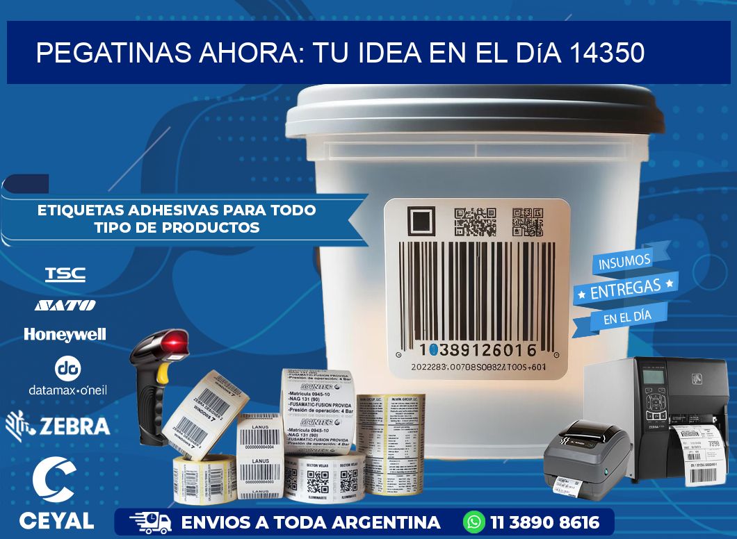Pegatinas Ahora: Tu Idea en el Día 14350