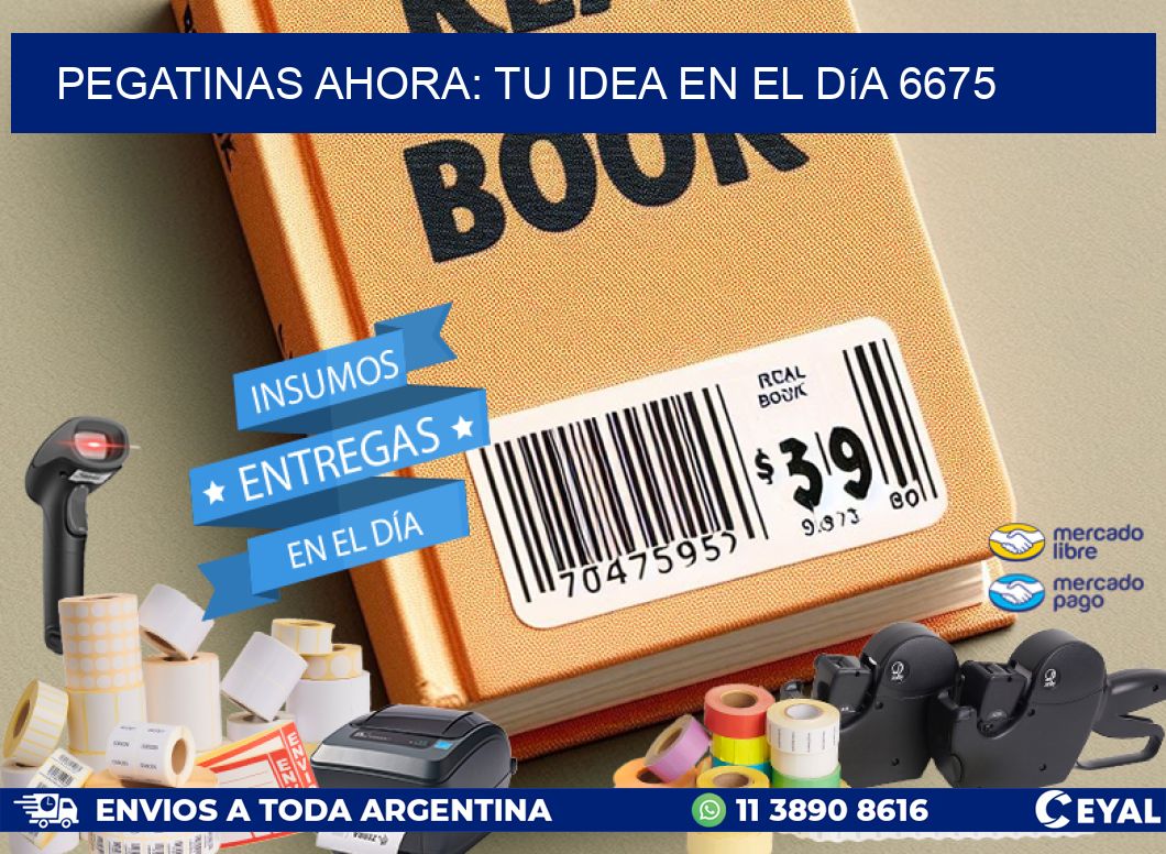 Pegatinas Ahora: Tu Idea en el Día 6675