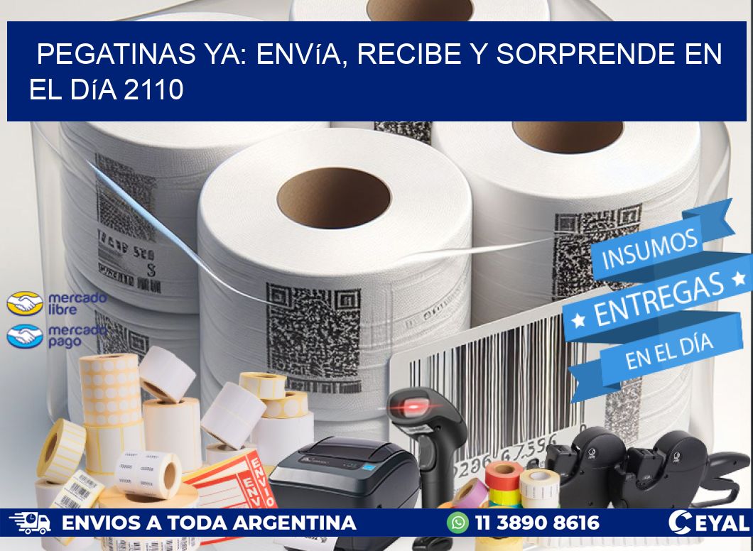 Pegatinas Ya: Envía, Recibe y Sorprende en el Día 2110
