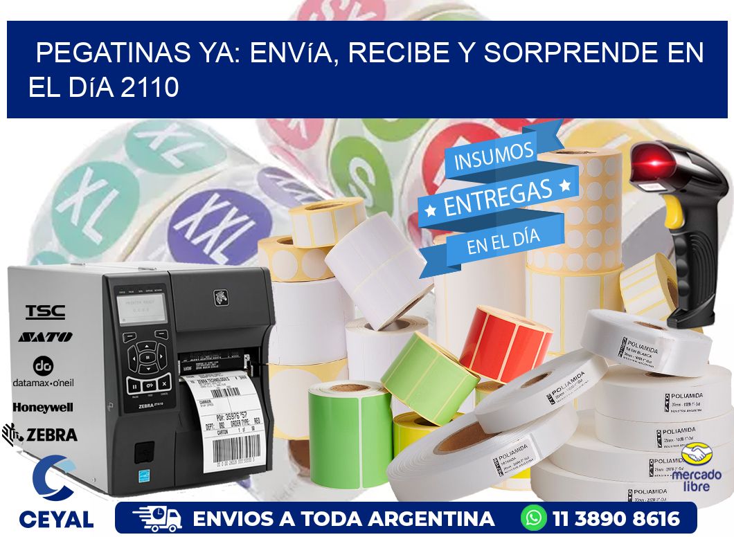 Pegatinas Ya: Envía, Recibe y Sorprende en el Día 2110