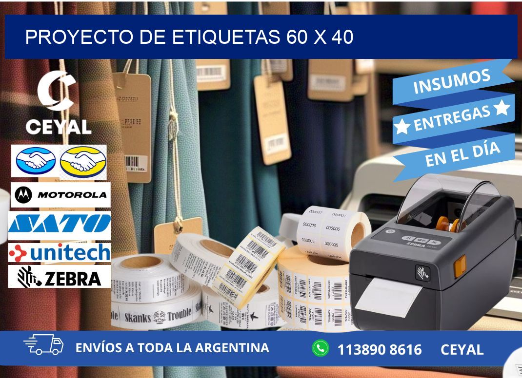 Proyecto de etiquetas 60 x 40