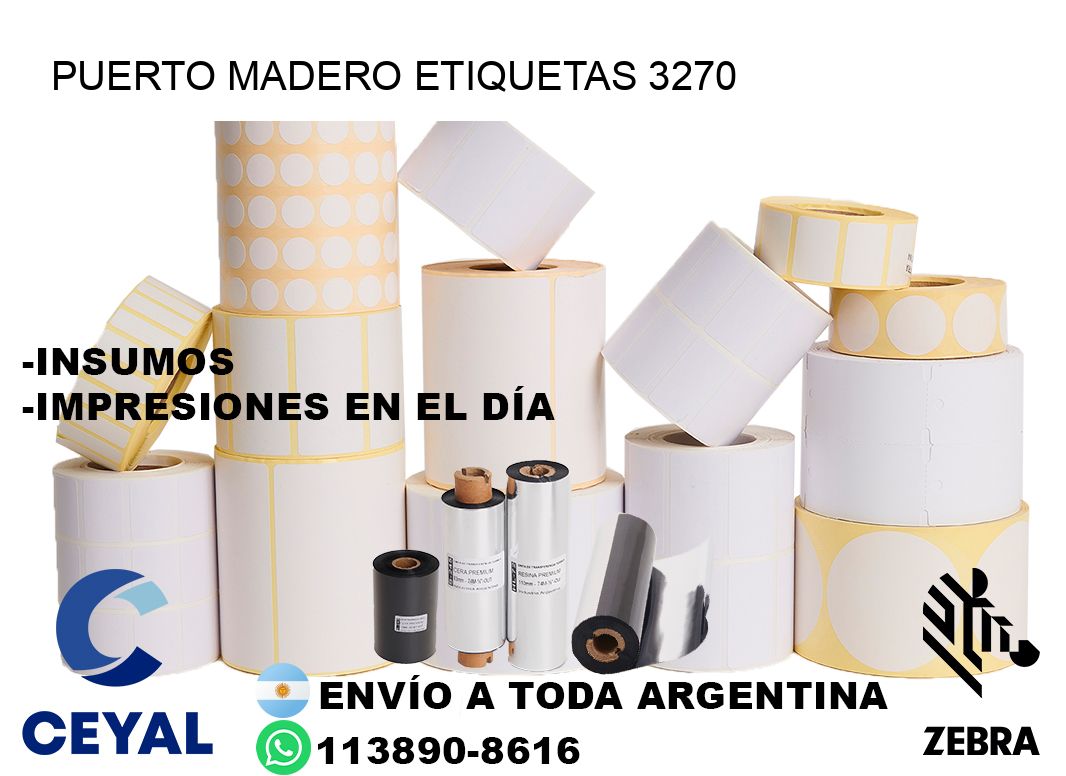 Puerto Madero etiquetas 3270
