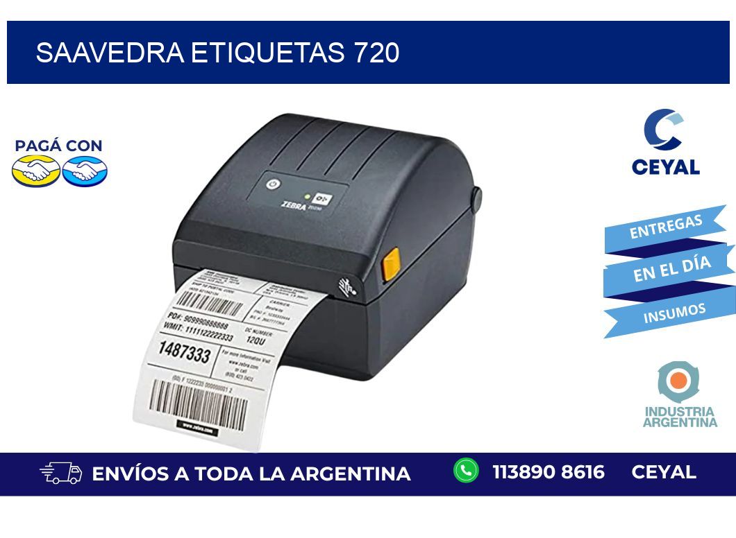 Saavedra etiquetas 720