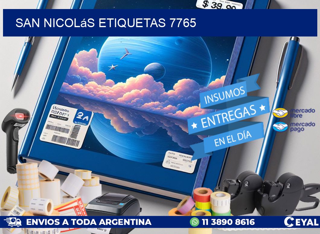 San Nicolás etiquetas 7765