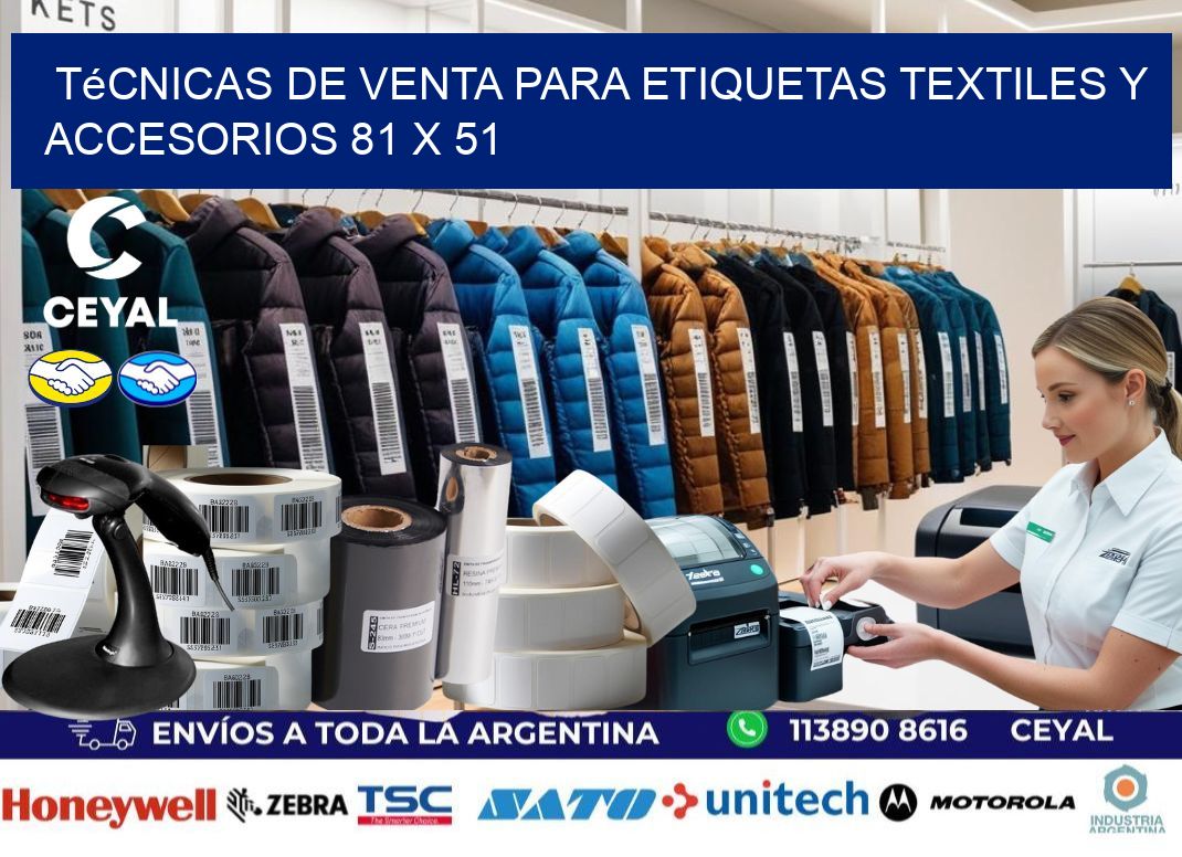 Técnicas de Venta para Etiquetas Textiles y Accesorios 81 x 51