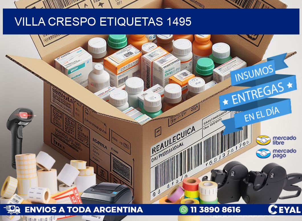 Villa Crespo etiquetas 1495