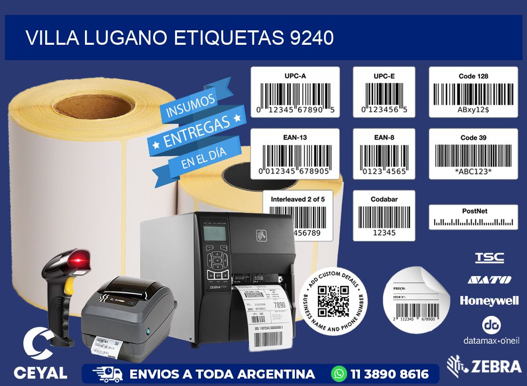 Villa Lugano etiquetas 9240