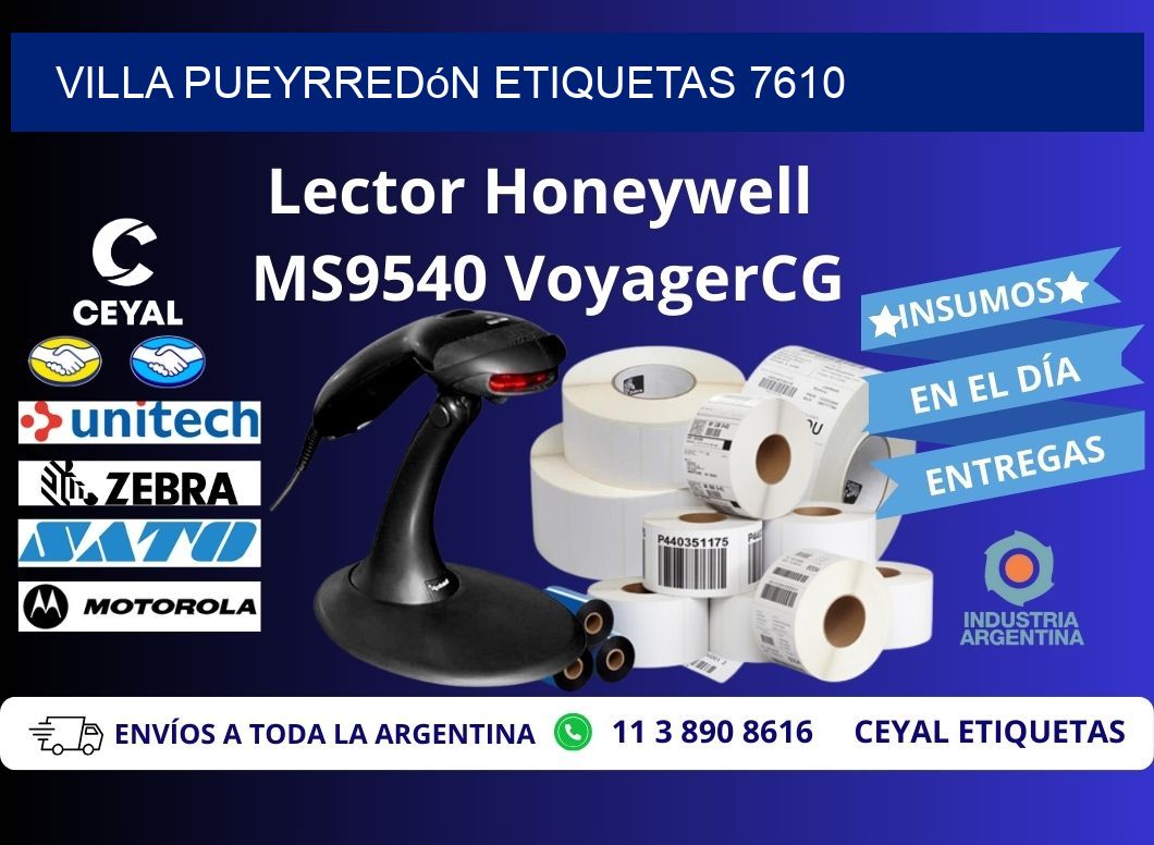 Villa Pueyrredón etiquetas 7610