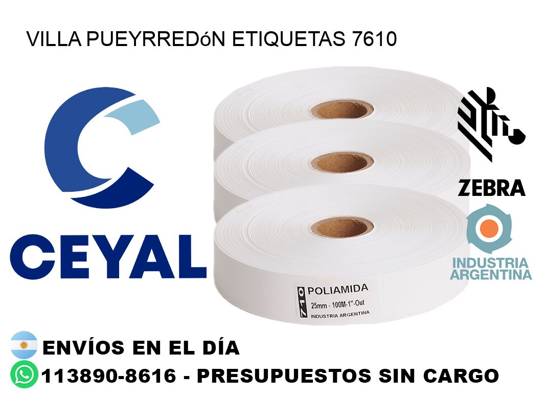Villa Pueyrredón etiquetas 7610