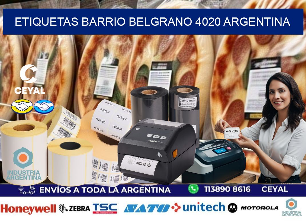 etiquetas barrio belgrano 4020 argentina