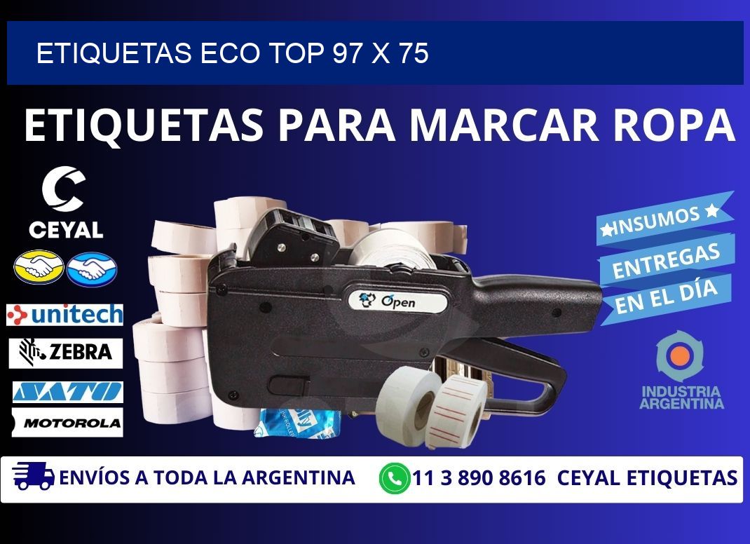 etiquetas eco top 97 x 75