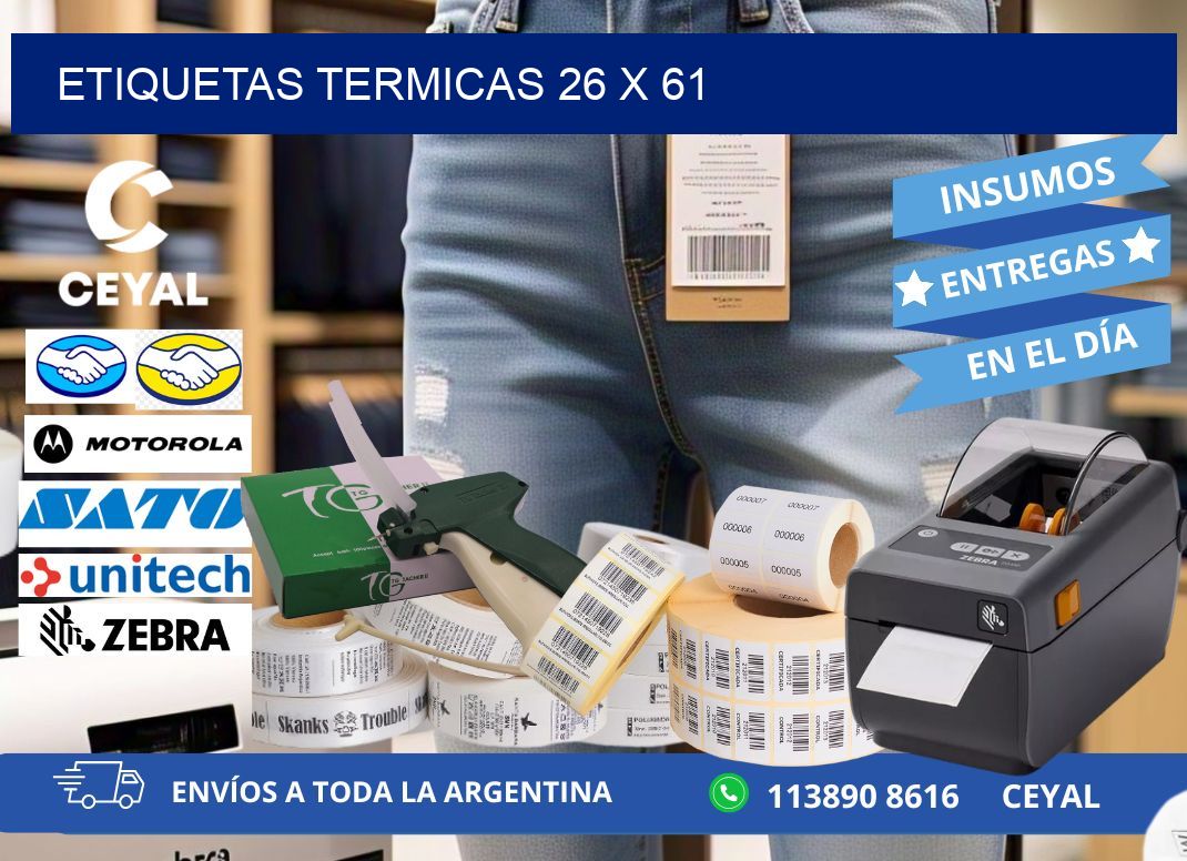 etiquetas termicas 26 x 61