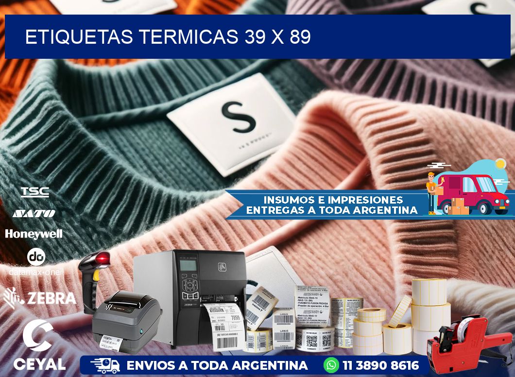 etiquetas termicas 39 x 89