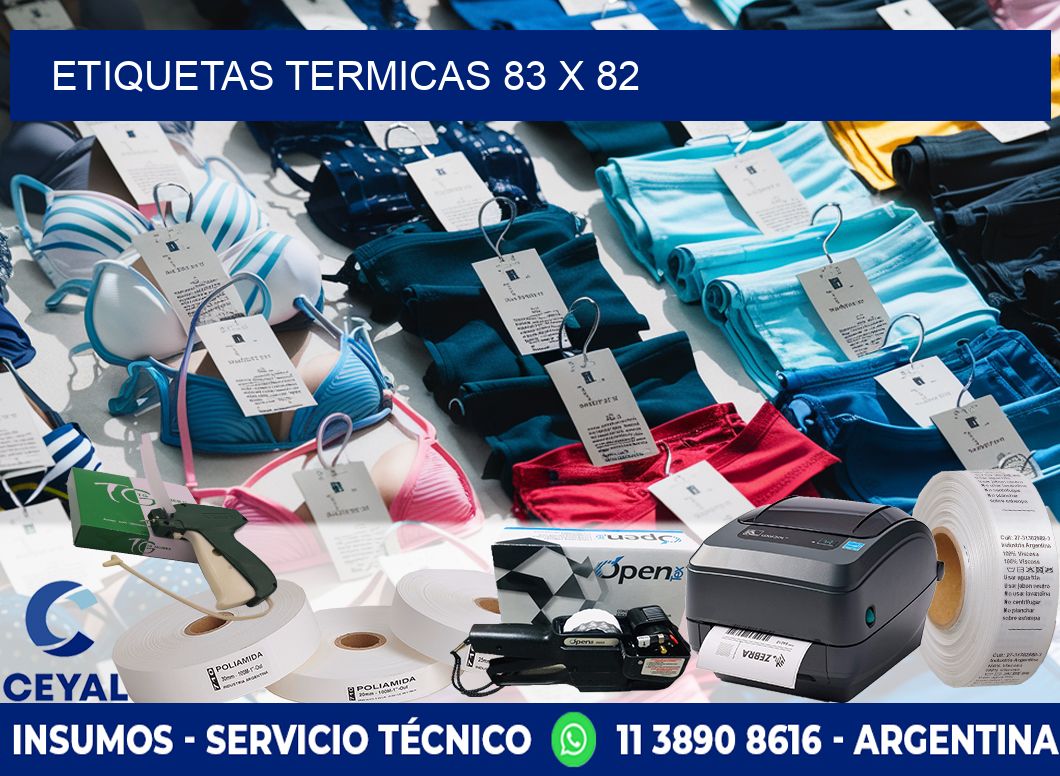 etiquetas termicas 83 x 82
