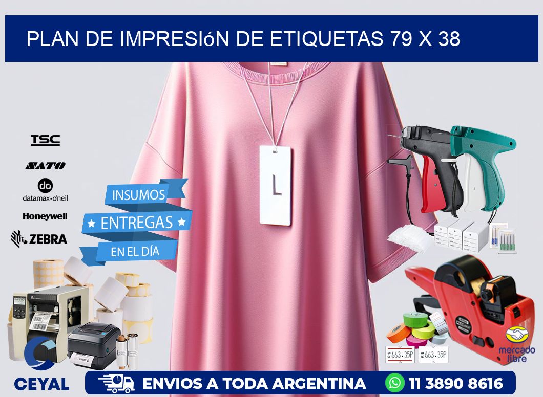 plan de impresión de etiquetas 79 x 38