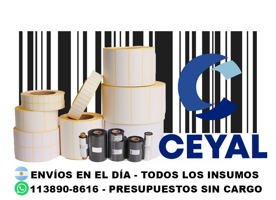 1 caja de etiquetas 74 x 74