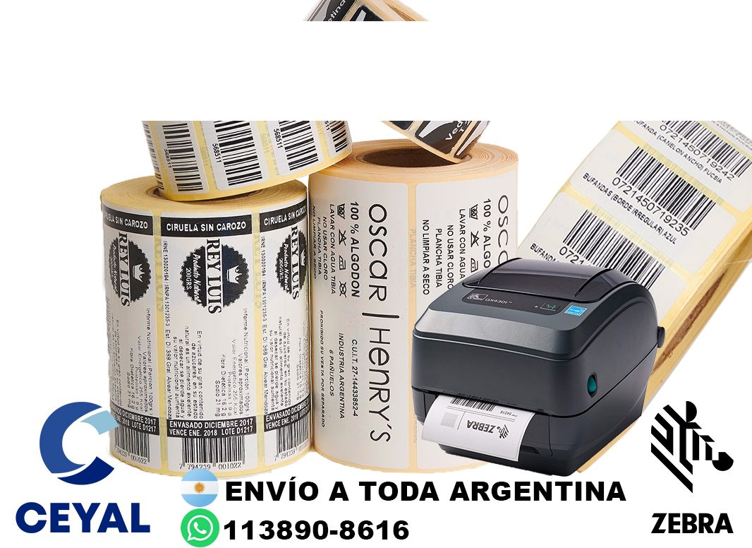 16325 Etiquetas con código QR para consumo masivo