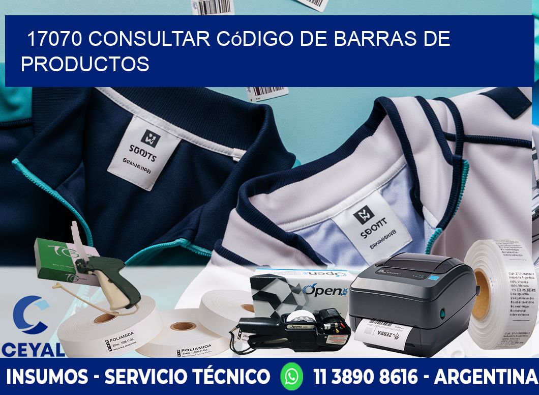 17070 Consultar código de barras de productos