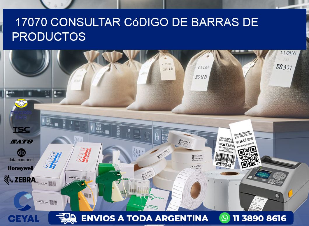 17070 Consultar código de barras de productos