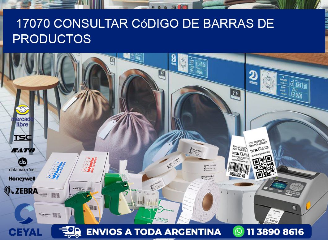 17070 Consultar código de barras de productos