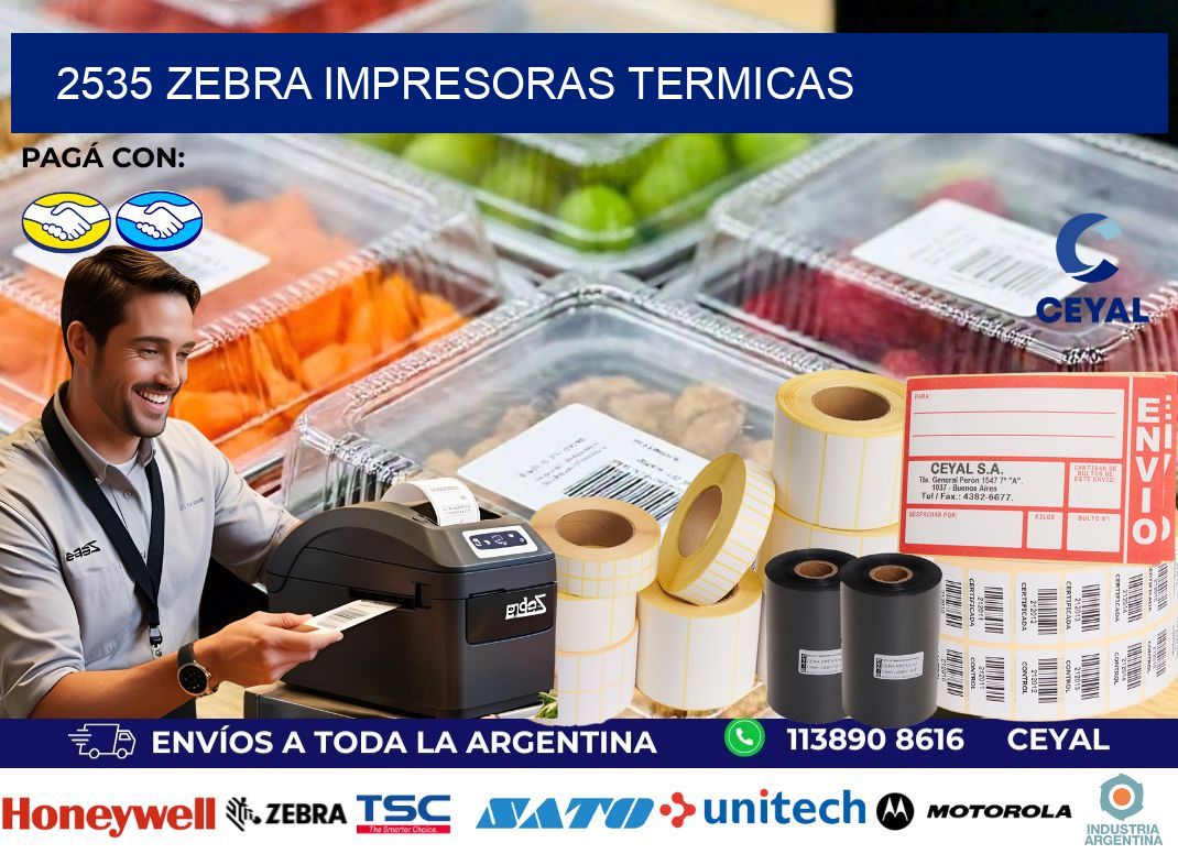 2535 Zebra impresoras termicas