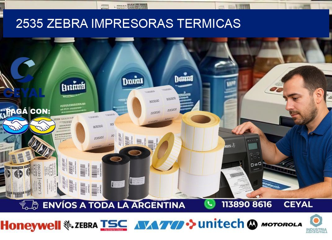 2535 Zebra impresoras termicas