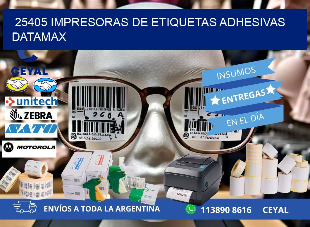 25405 impresoras de etiquetas adhesivas datamax