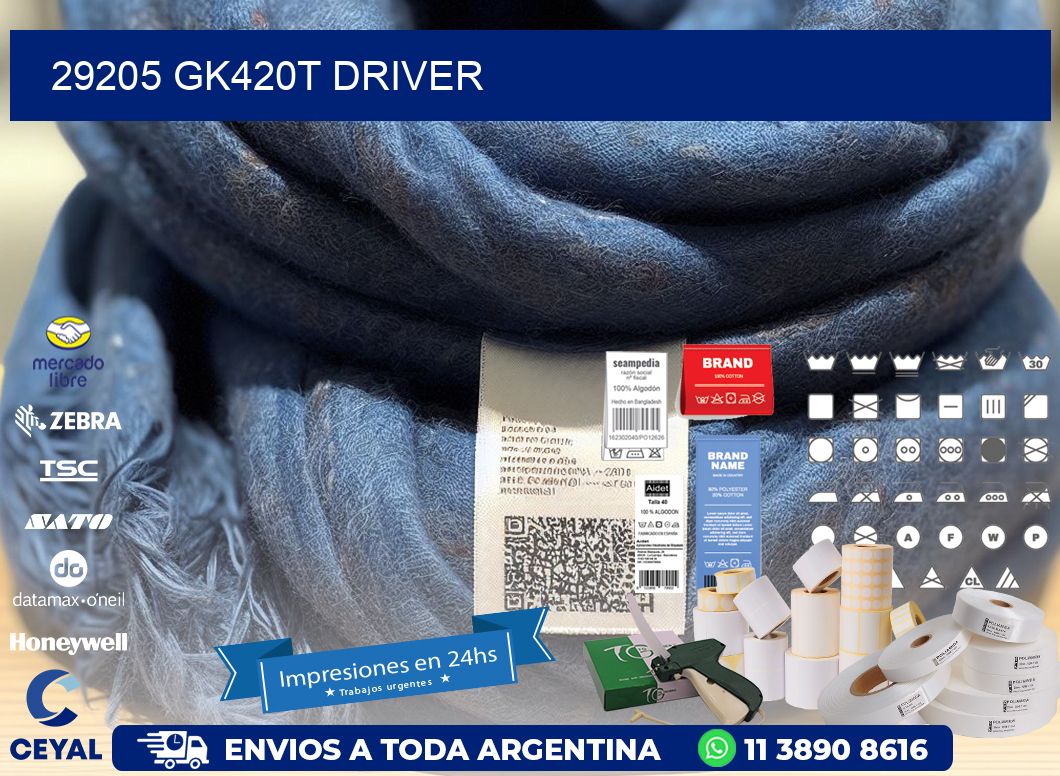 29205 GK420T driver