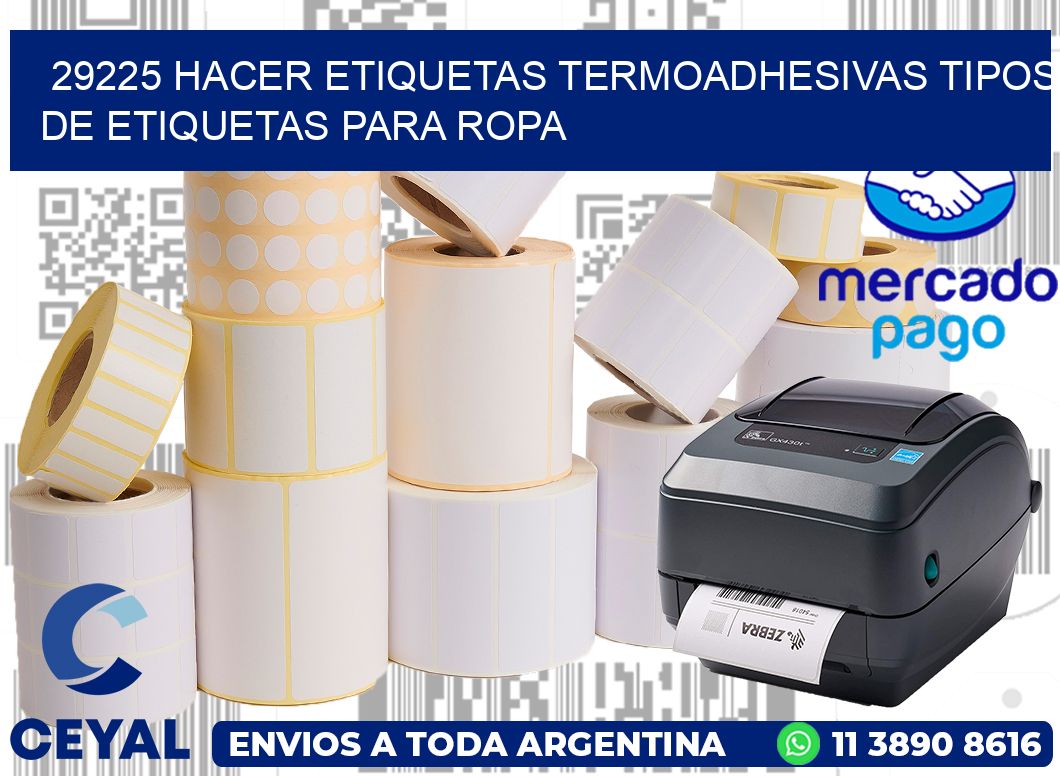 29225 hacer etiquetas termoadhesivas tipos de etiquetas para ropa