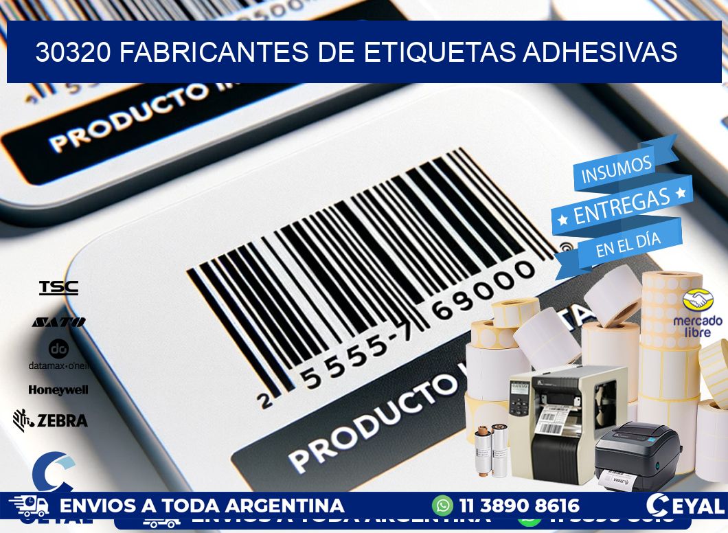 30320 Fabricantes de etiquetas adhesivas
