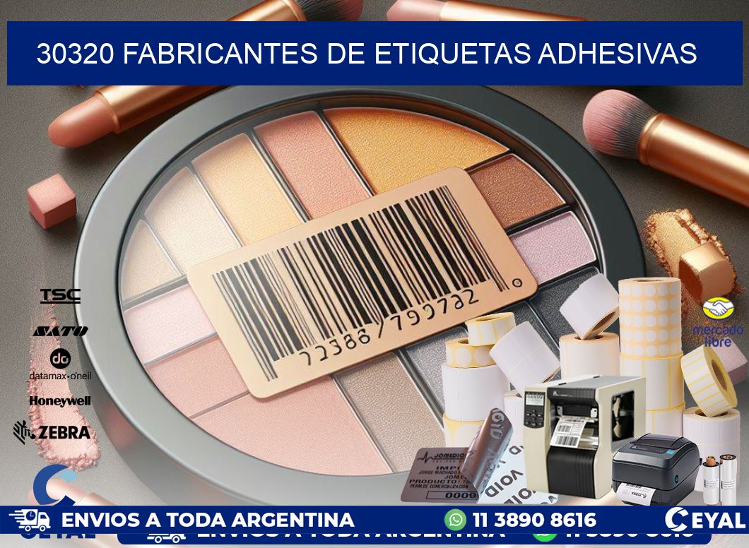30320 Fabricantes de etiquetas adhesivas