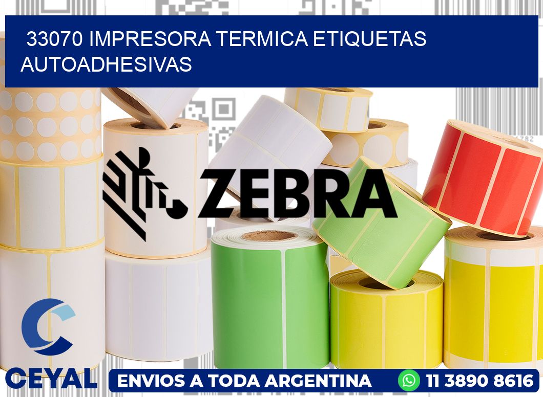 33070 Impresora termica etiquetas autoadhesivas